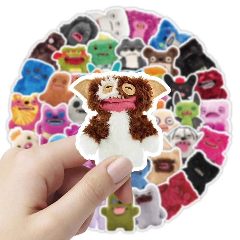 50PCS Leuke Fuggler Cartoon Stickers Kawaii Speelgoed Graffiti Decoratie DIY Koffer Koelkast Laptop Gitaar Auto Fiets Skateboard Decals