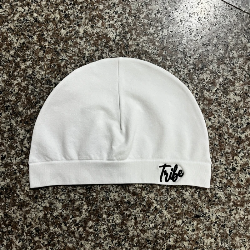 1pc Solid Color Street Style Nylon Skull Print Unisex Beanie Hat, Suitable For All Seasons, Sports & Casual Wear image 6
