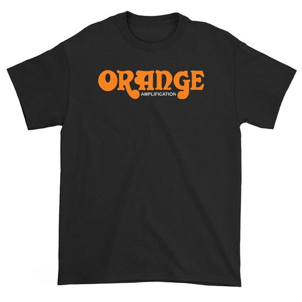 Orange Amplification Logo American Funny T Shirt High-end Luxury Unisex Style Both of Men and Women