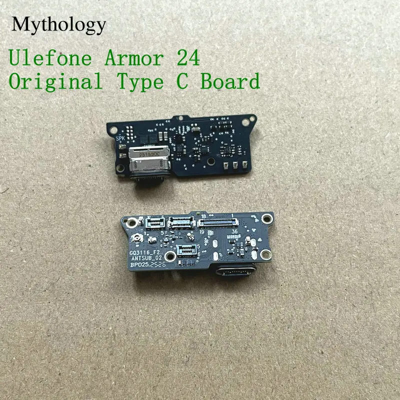 For Ulefone Armor 24 Original USB Board Type C Charging Dock Connector Mobile Phone Accessories