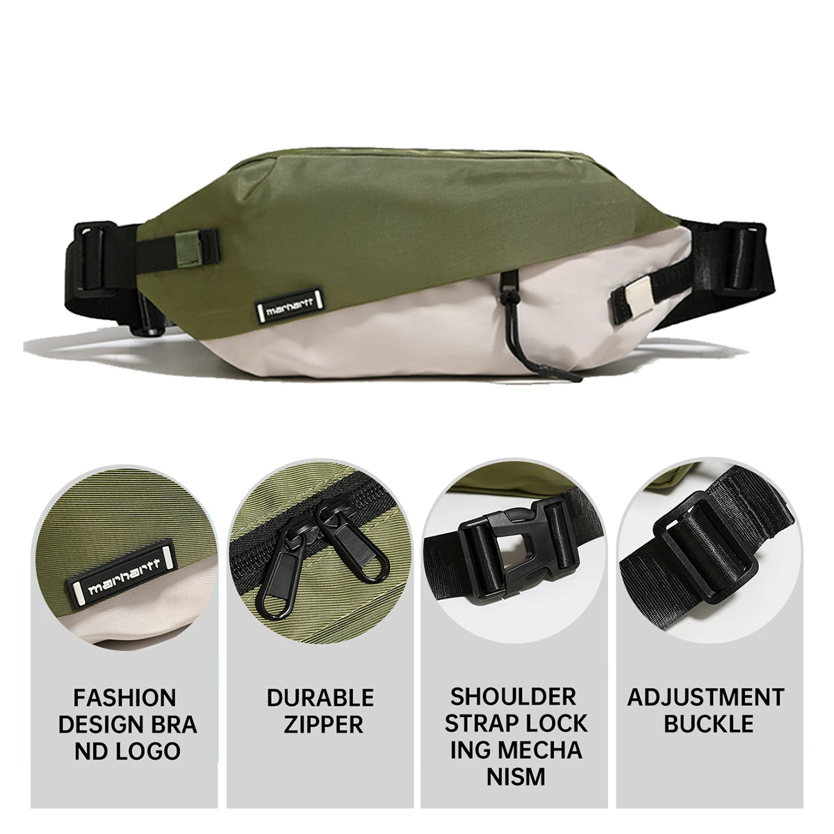 2026 Neue Herren-Brusttasche, Tragbare Handytasche, Umhängetasche, Leichte Mini-Freizeit-Sport-Outdoor-Kleiner-Rucksack für Damen, Studenten – Detail 3
