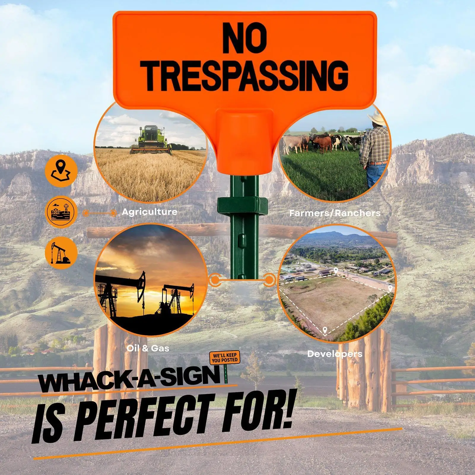 

Garden No Trespassing Sign High Visibility Shatterproof Plate Private Property No Trespassing Sign For Yard Garage Lawn Garden