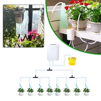 Automatic Watering Pump Controller Drip Irrigation Device Pump Timer System 8/4/2 Head Flower Plant Home Sprinkler Garden Gadget