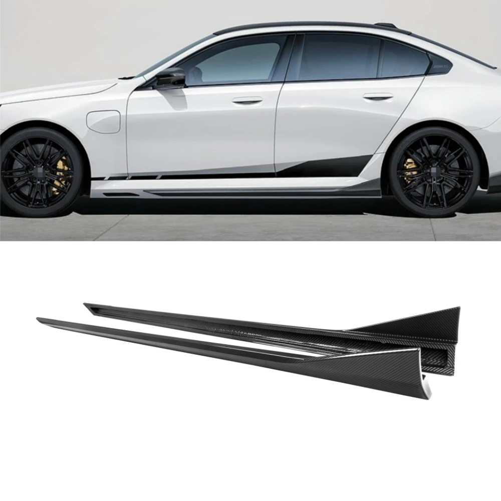 

STLFHigh QualityDry Carbon Fiber MP Style Side Skirts Bodykit for BMWs M5 G90 G99 4-Door 2025+ Side Bumper Skirts