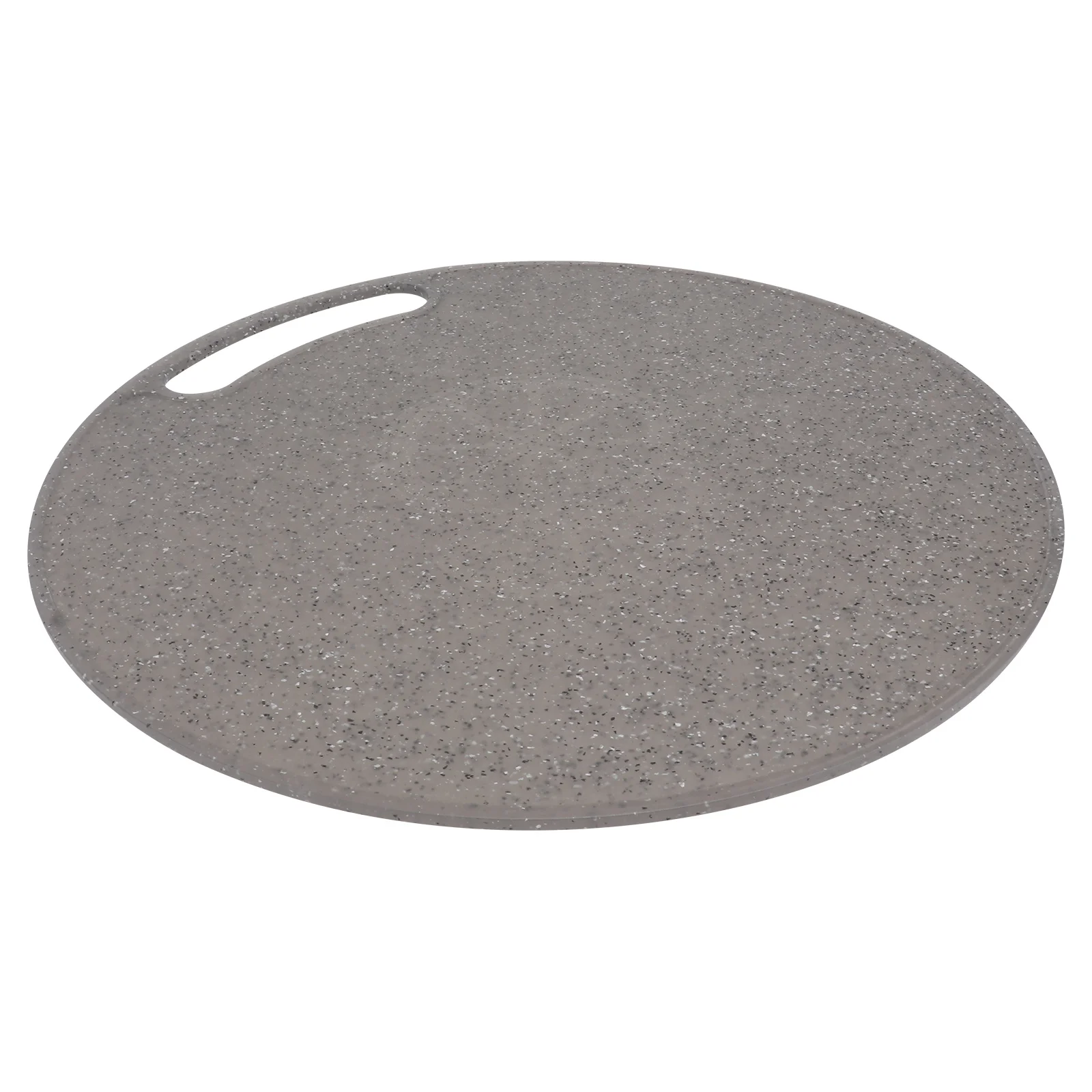 1Pcs Imitation Marble Plastic Chopping Board Round 31x0.5cm Vegetable Fruit Cutting Board Kitchen Tool Non Slip