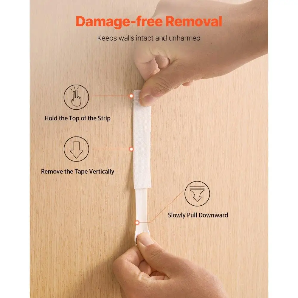 شرائط تعليق الصور 16 زوجًا مقاس X-Large بدون ضرر