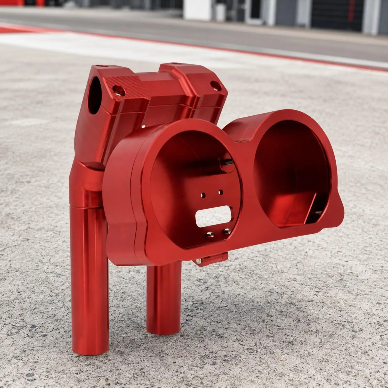 Road Glide Instrument Mounting Bracket Aluminum Alloy doubleGauge Instrument Housing Bracket Custom