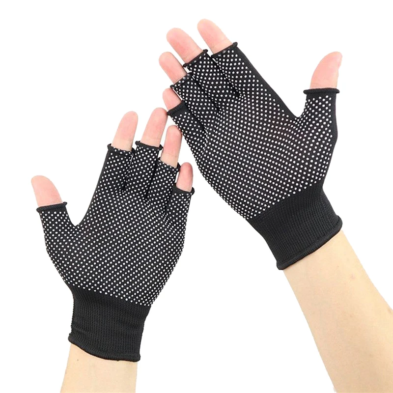 Women Men Arthritis Compression Gloves Fingerless Joint Pain Relief Rheumatoid Osteoarthritis Hand Wrist Support Mittens