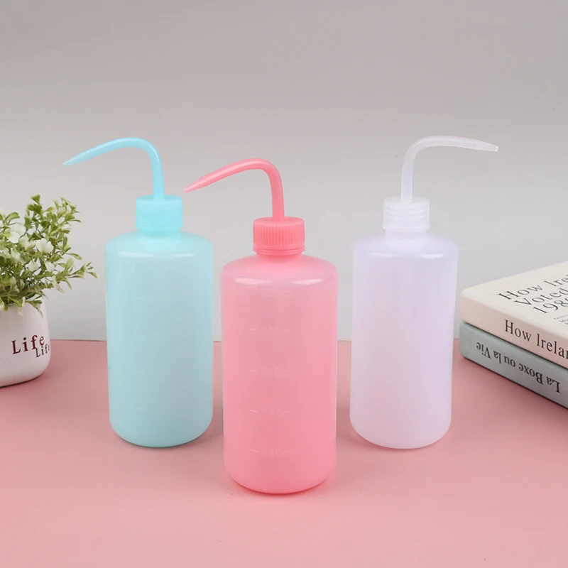 1PC 500ml Tattoo Diffuser Squeeze Bottle Microblading Supplies Green Soap Wash Clean Lab Non-Spray Bottles Tattoo Access