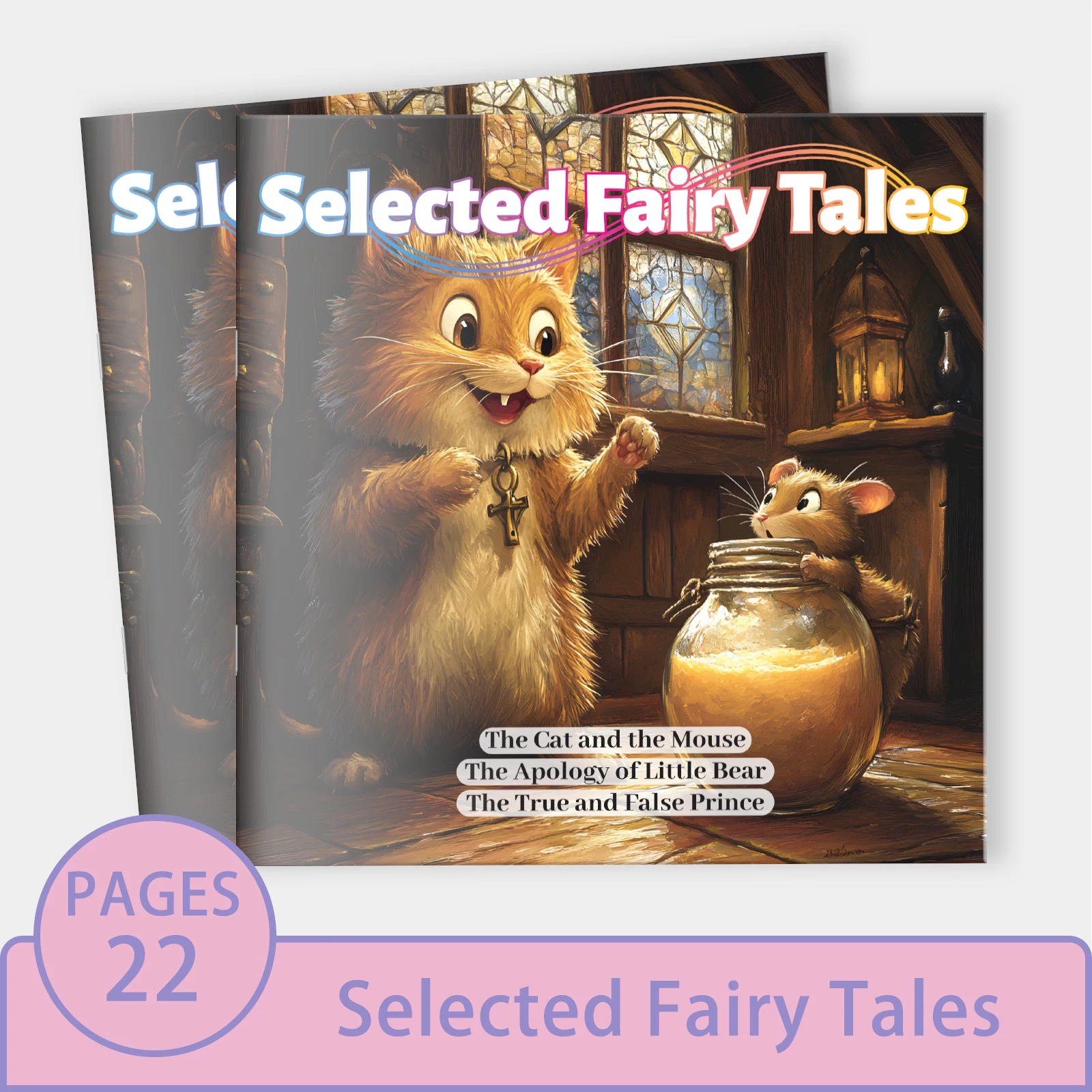 

Cat and Mouse Grimm's Classic Picture Book - Teaching Trust and Critical Thinking