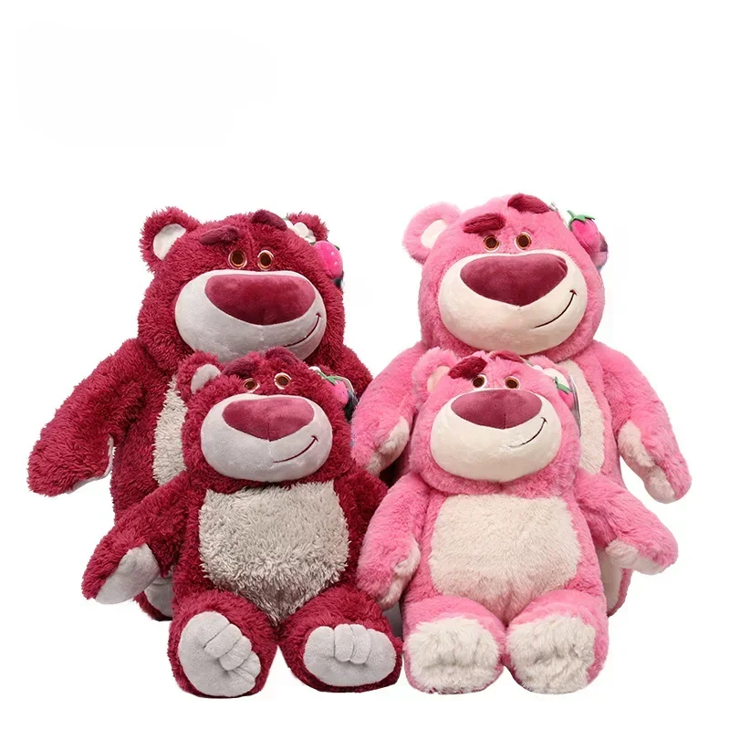 Disney Toy Story Kawaii Lotso Plush Toy Cartoon & Cute Home Decoration Christmas Gift Doll Children's Gifts