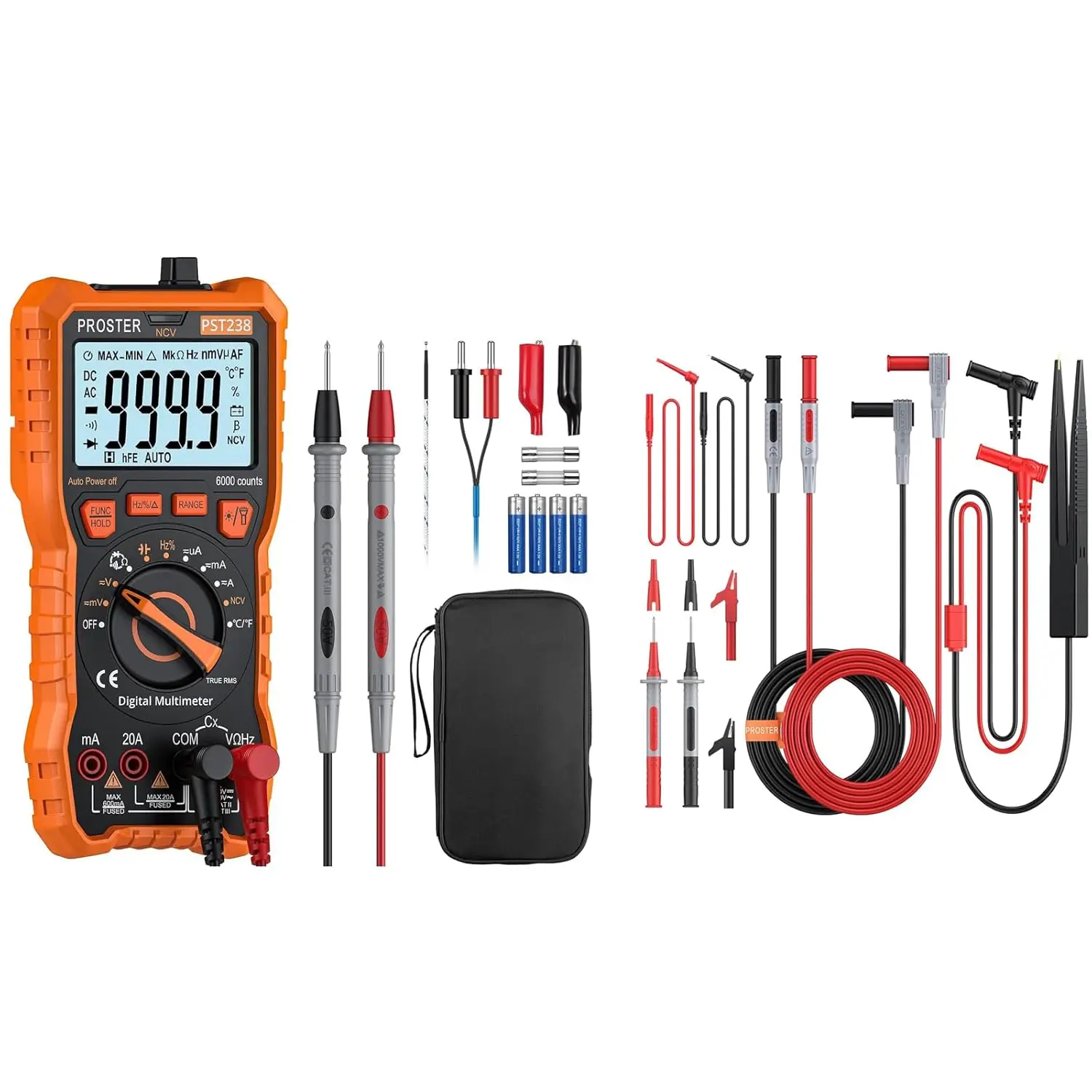 

Digital Multimeter - 9pcs Multimeter Test Lead
