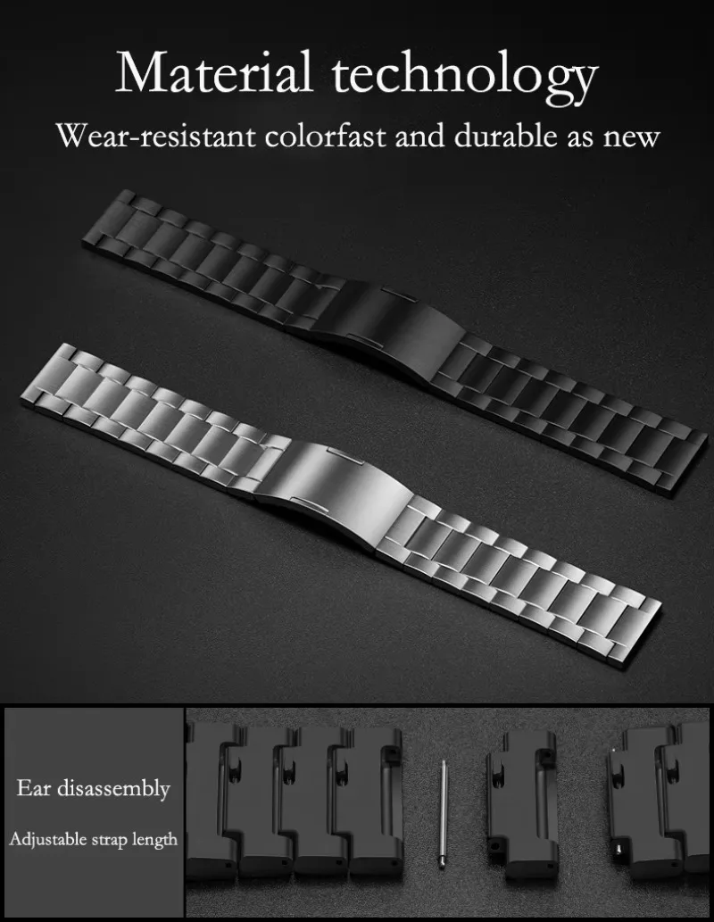 22mm Titanium Strap for HONOR Watch 5 Ultra 46mm Quick Release Bracelet Wristband for Amazfit T-Rex3 Pro 48mm/Balance 2 1