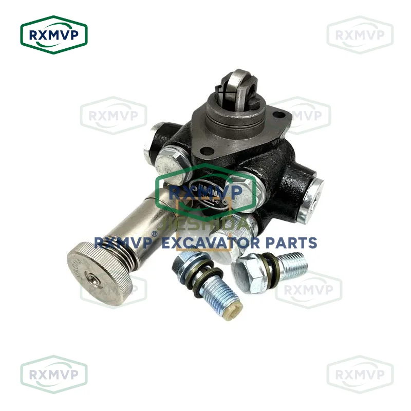 For Sumitomo Hitachi ZAX330/ZAX350/ZAX360-6-3G Hand Pump Isuzu 6HK1 Engine Fuel Pump Excavator Accessories