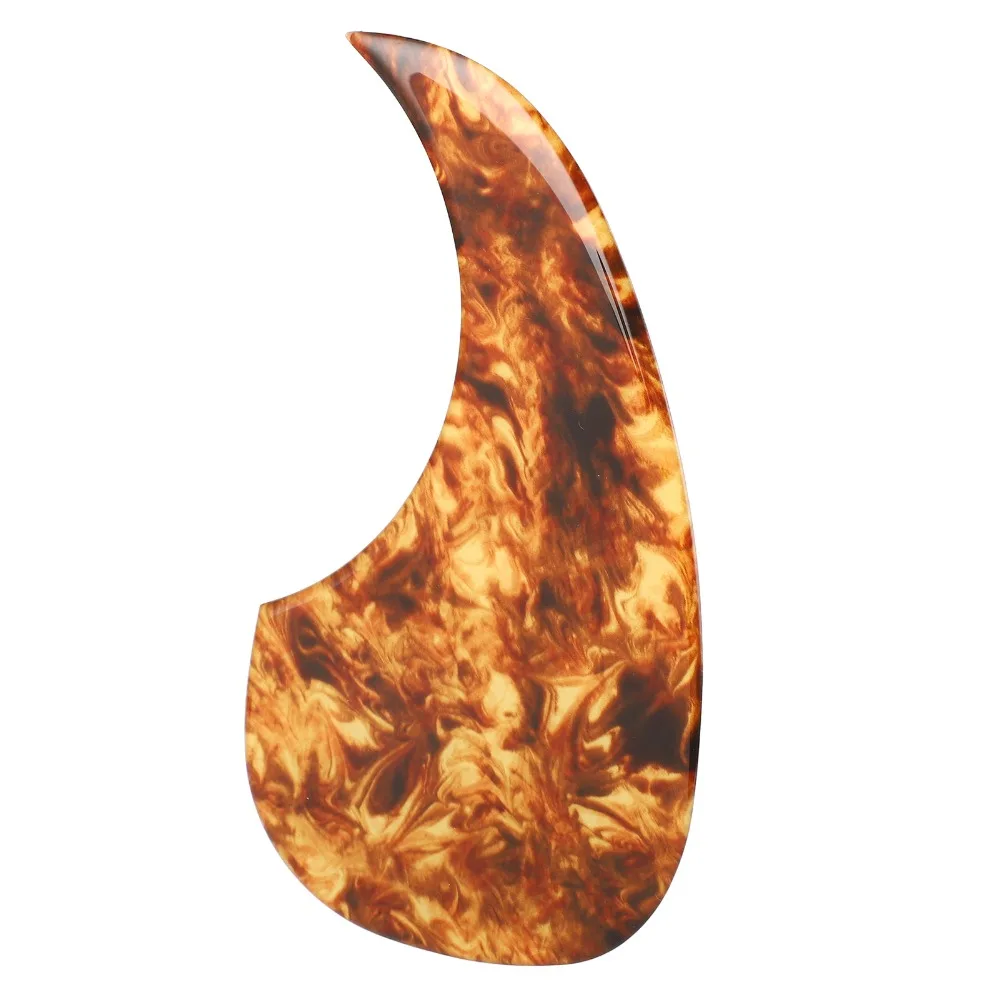 Celluloid Material Guitar Pickguard 2-2.5mm Thickened Amber Color Guitar Protection Accessory Folk Scratch Plate