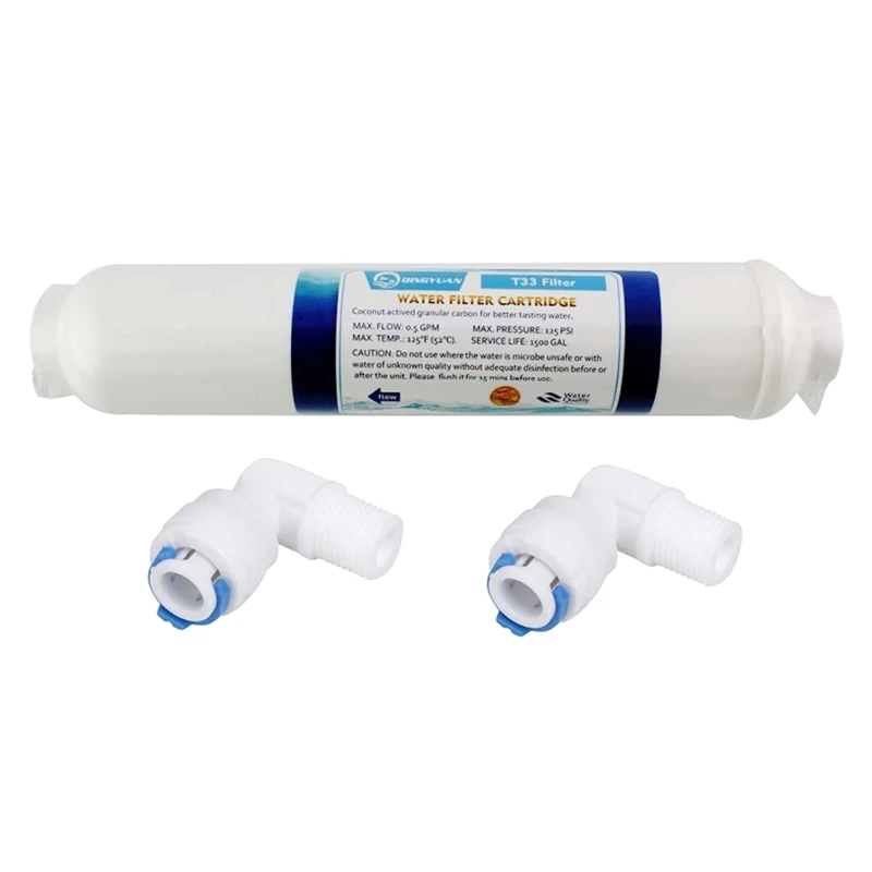 T33 Carbon Post Water Filter 5 micron Carbon Filter for Water Purifier System