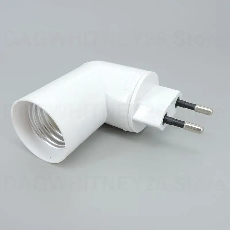 E27 Lamp Bulb Holder Rotation EU US Plug Screw adjustable Base light power Socket Converter On/Off Switch Adapter U26