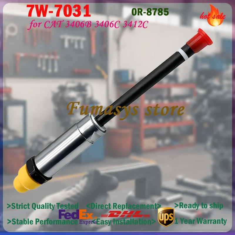 Diesel Fuel Injector Nozzle 7W-7031 7W7031 0R-8785 0R8785 For Caterpillar CAT Engine 3406B 3406C 3412C Engine