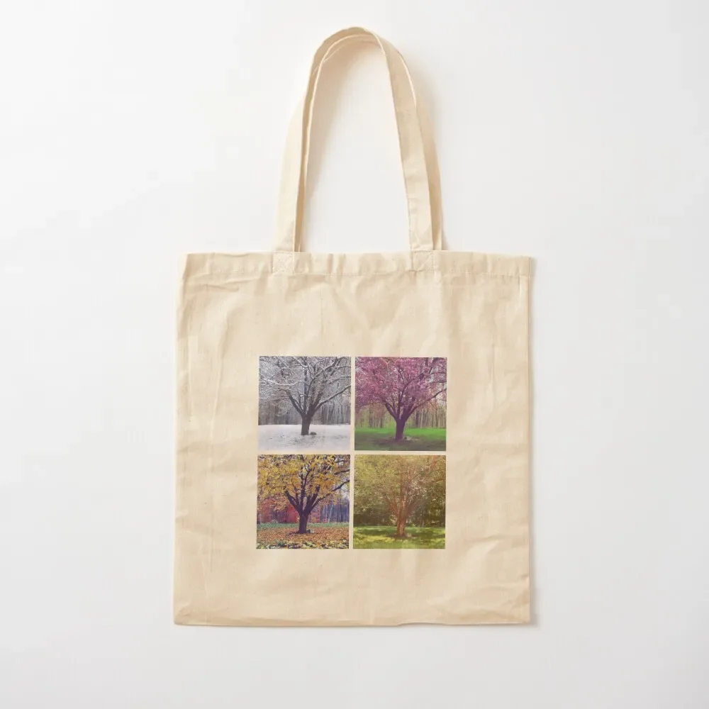 

Four Seasons Photography - Cherry Blossom Tree Tote Bag Eco bag bags aesthetic Fabric