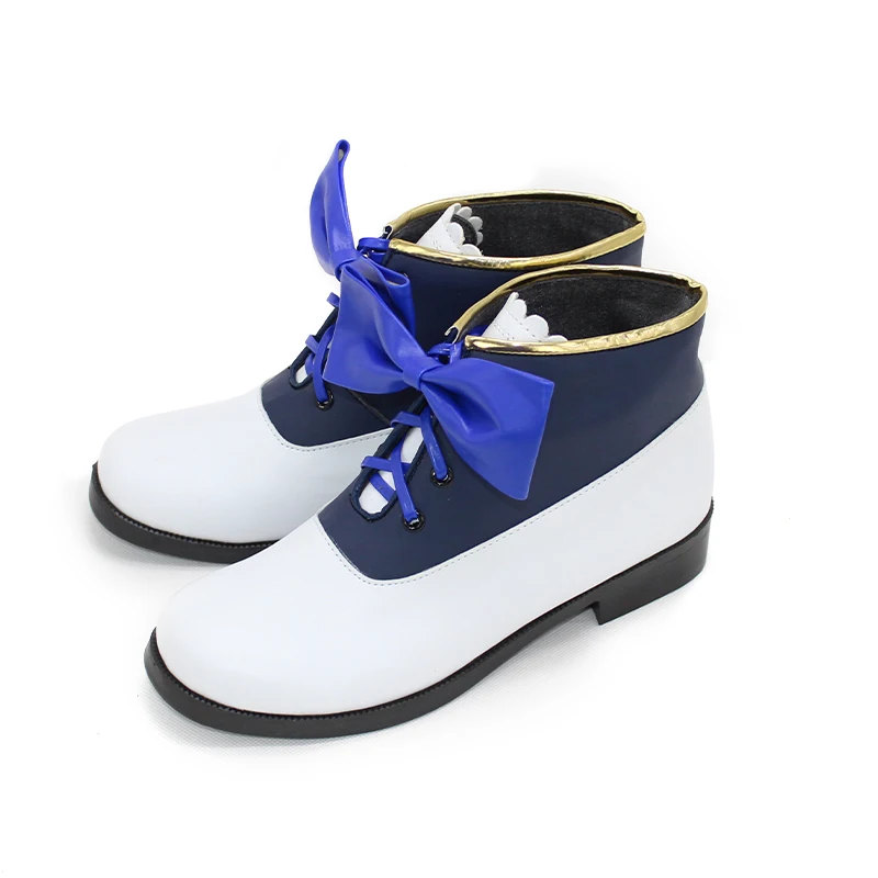 Nijino Yume คอสเพลย์รองเท้าหนัง PU รองเท้าฮาโลวีน Carnival รองเท้าอะนิเมะอุปกรณ์เสริม Cosplay Props Custom Made