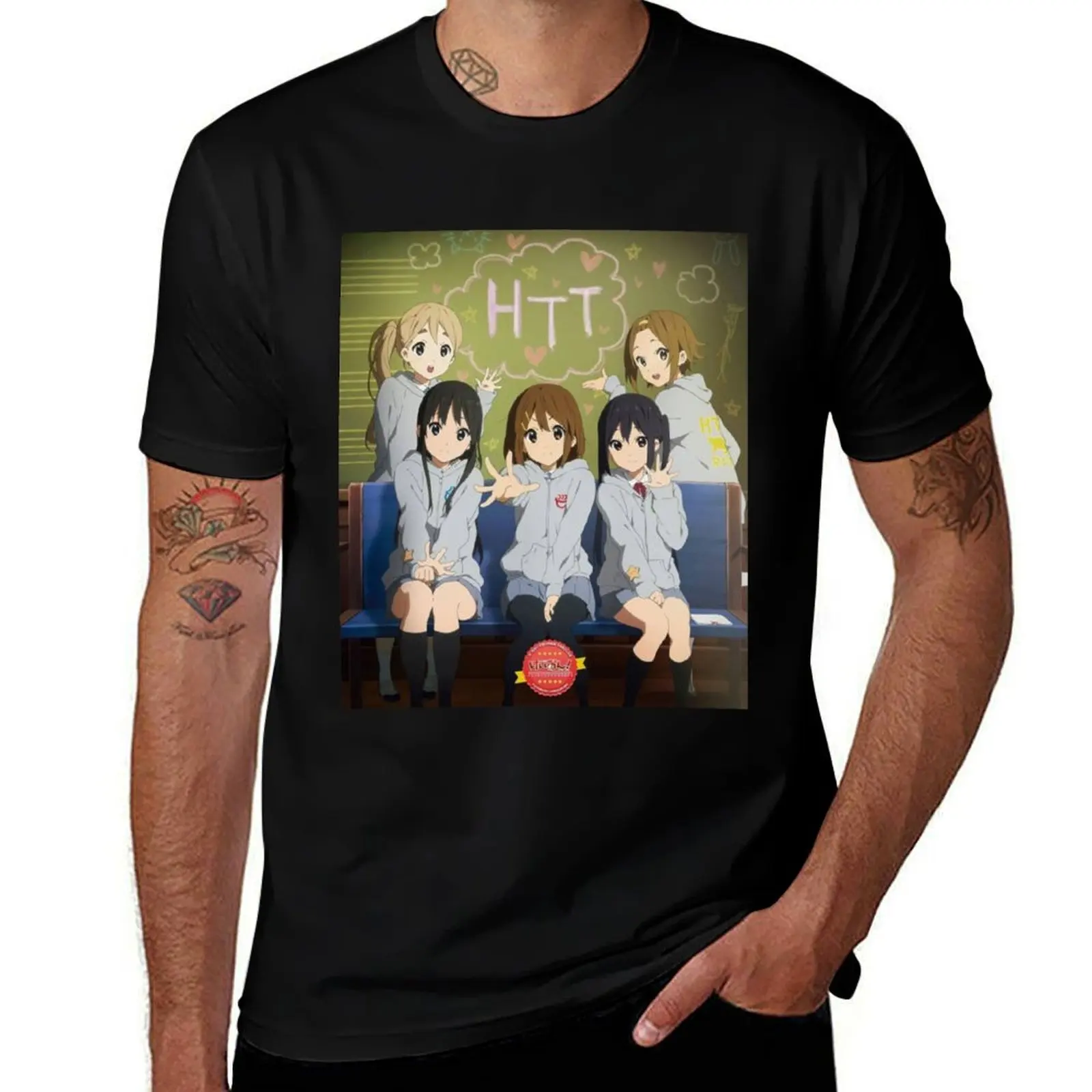 

K-on T-Shirt customizeds football t shirt customs animal prinfor boys mens clothing