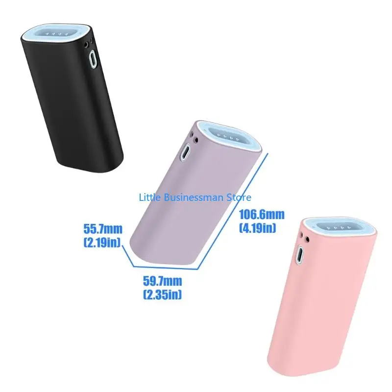 Weiche Powerbank-Hülle mit offenem Port-Zugang für CP13 Power-Pin Powerbank 33 W 10000 mAh M76A – Detail 6