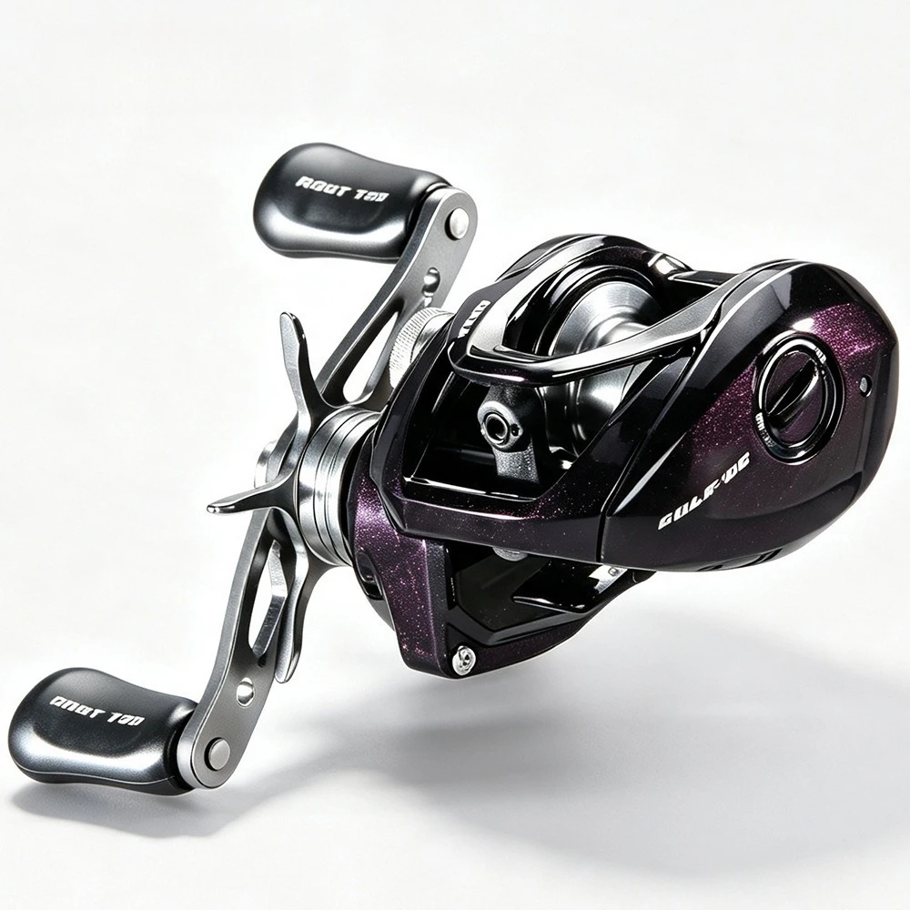 Dc Baitcasting Fishing Reel 3 Digital Control Modes Long Cast Max Drag 5kg carbon Washers Brass Gears 7.2:1 4+1B