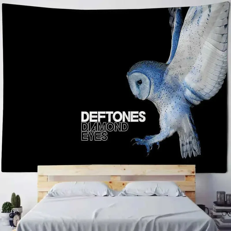 VIKAMA Tribute To Deftones Tapestry Chino Moreno And Band-Themed Wall Art Perfect For Fan Caves Game Rooms Bedrooms X260819