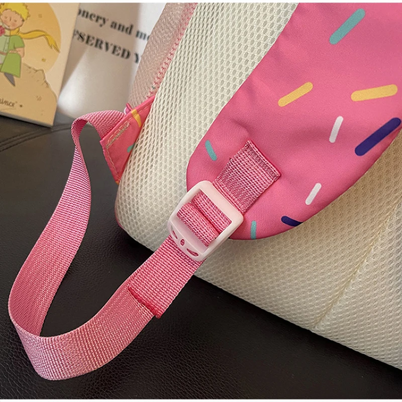 Schülerrucksack, Ice Cream Korean Teenage Girls Sweet Cute Schultasche, leichte, geräumige College-Tasche, Tagesrucksack mit großem Fassungsvermögen – Detail 27