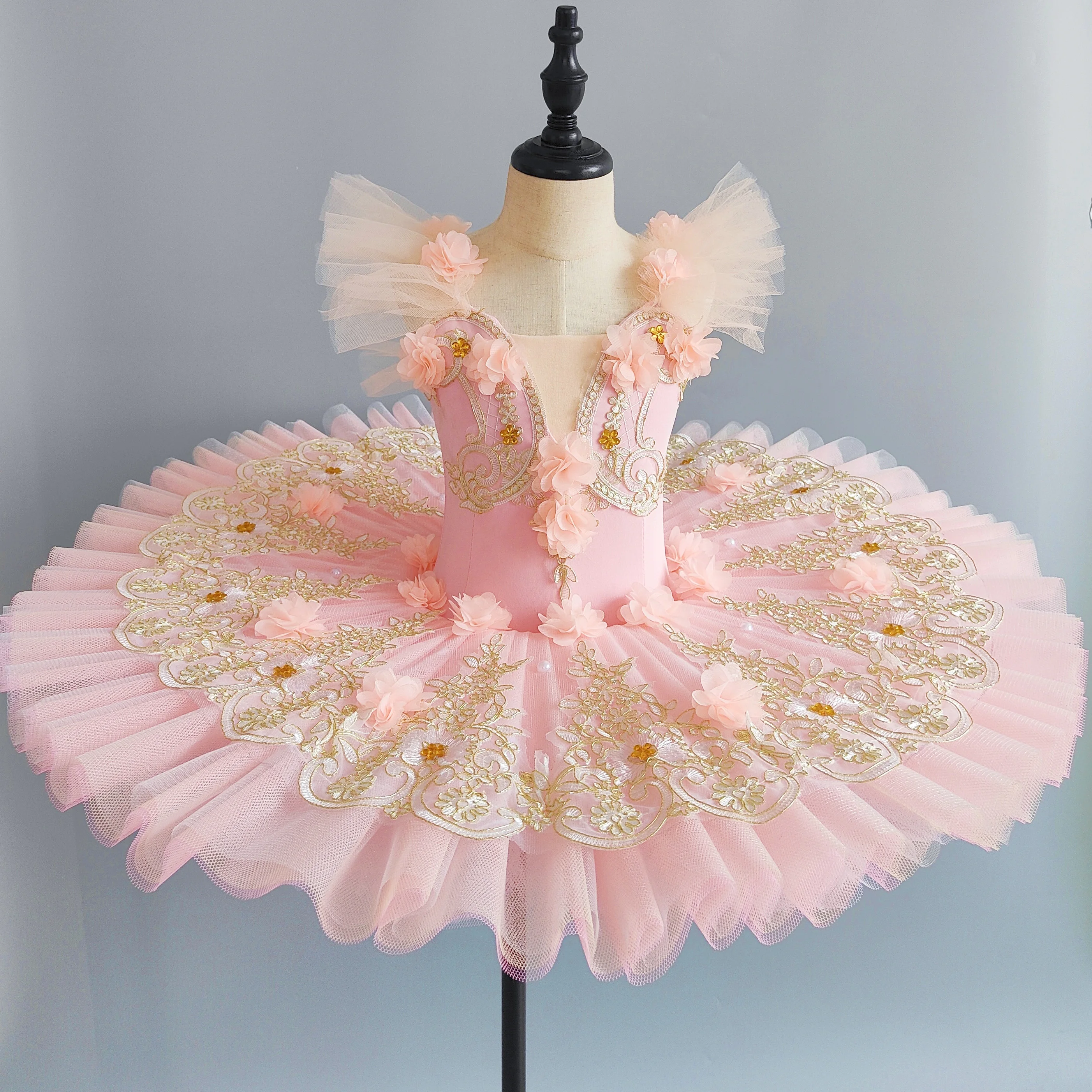 2022 Professionele Ballet Jurk Vrouwen Kids Meisjes Volwassenen Tutu Ballet Zwanenmeer Ballet Kostuums Ballerina Prestaties Dans Outfits