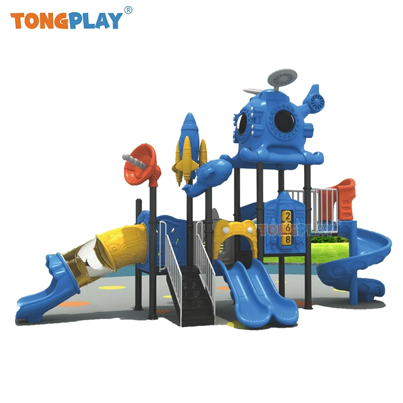 Children Playsets Outdoor Playground Preschool Daycare Amusement Park Games Play Equipment Kids Slide For Sale