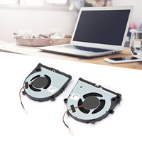 CPU Fan Computer Fans Cooling Fans 4‑Pin Low Noise CPU GPU Computer Fans for DELL  Game G3/G3‑3579/3779 ‑15/5587