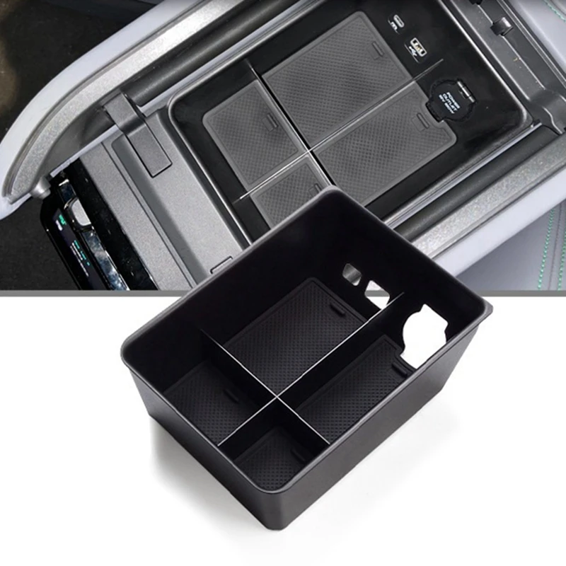 Car Armrest Storage Box For ZEEKR 001 Central Control Container Auto Interior Replacement Parts For ZEEKR 001