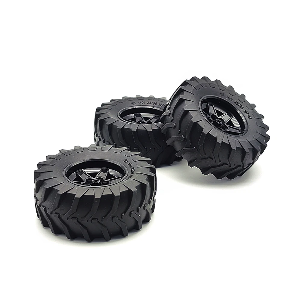 Building Block Wheel Set, Technological Mechanical Parts Tire Building Blocks, Compatible With Classic Building Block Toys