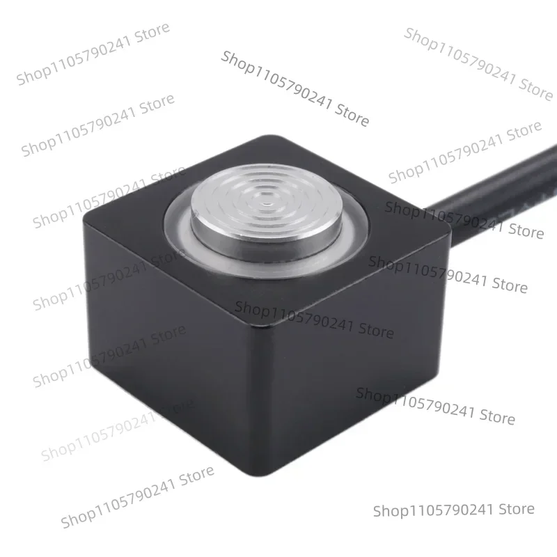 PC Power Button Extension Cable Desktop Motherboard External Start Switch Wire for DIY Case Mod Black & Silver
