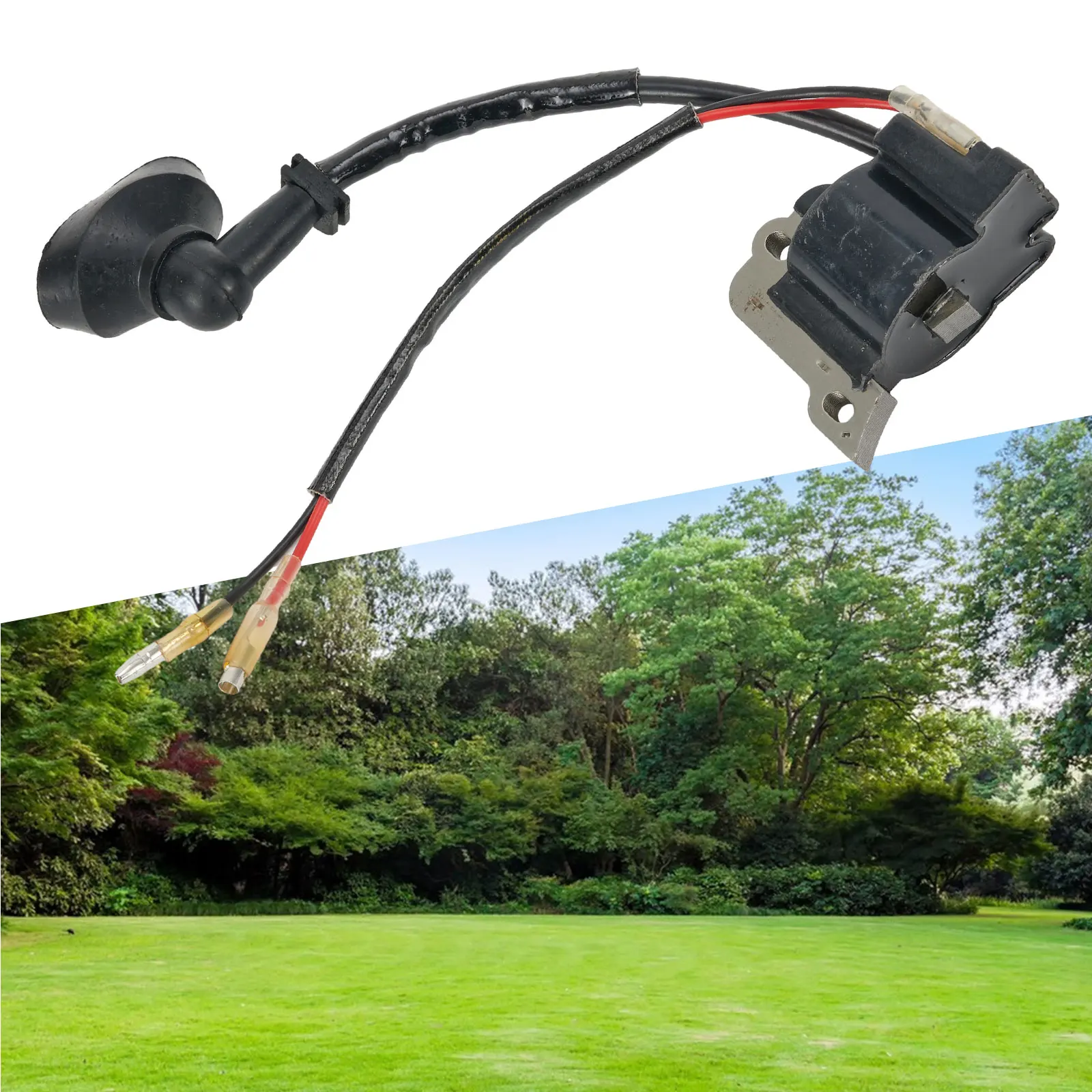 Ignition Coil Compatible with BPH2652/1, BHS26, for bg PH2652, for atika 60HB Hedge for trimmers, Reliable Ignition for source