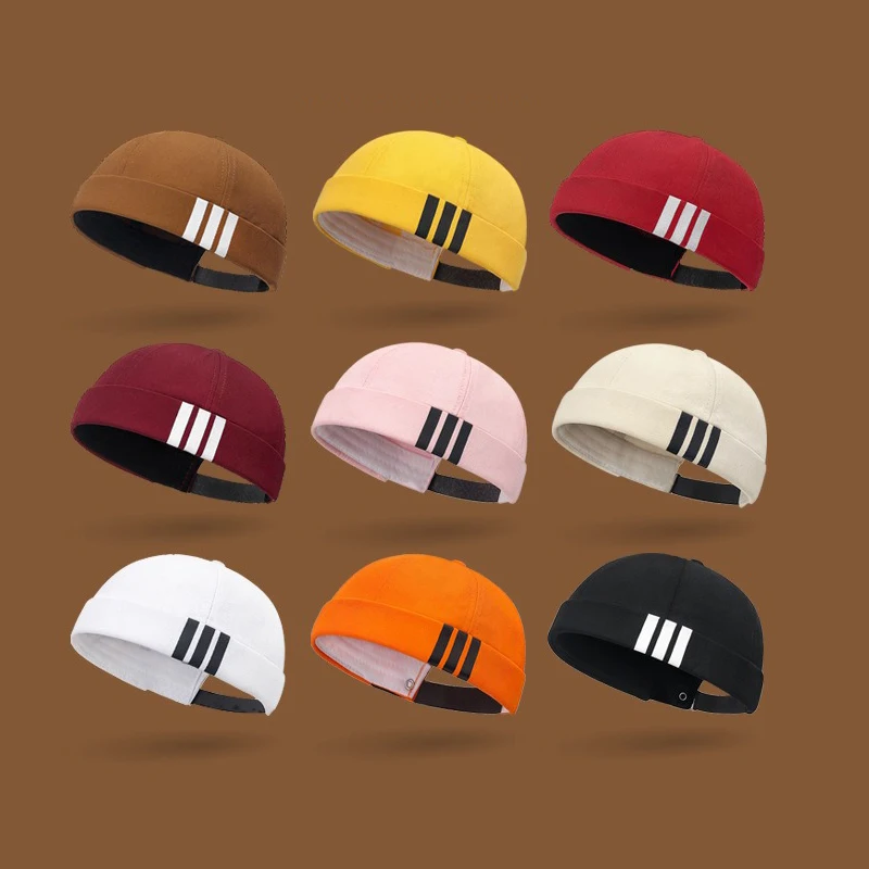 D&T 2024 New Hip Hop Hat Men Women Personalized Embroidered Landlord Versatile Trendy Fashionable Headless Adjustable Cool Cap