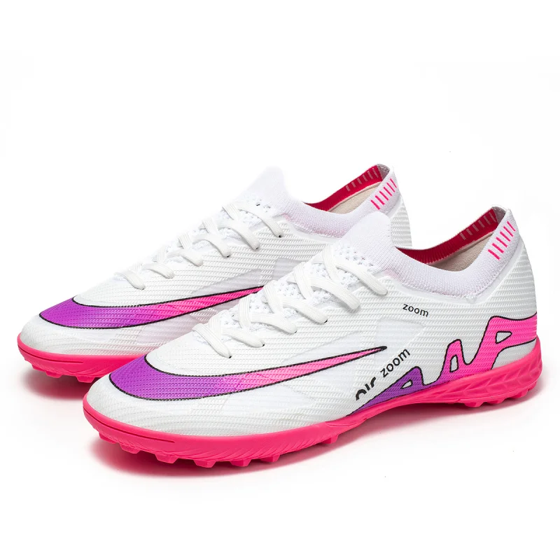 

2025 Football Shoes Men Football Boots Children Society Training Original Long Spikes TF/FG Soccer Shoes Professional Sneakers S