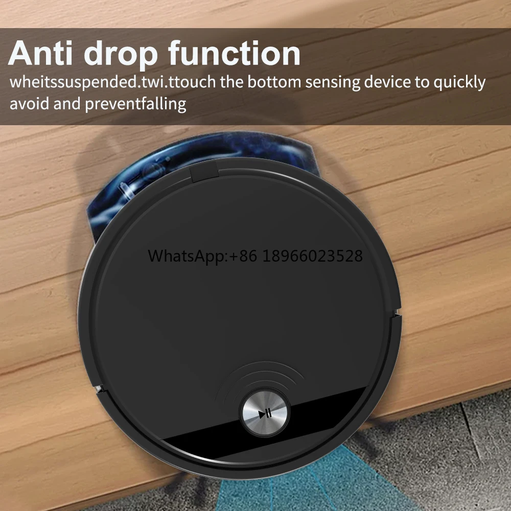 2023 Newest Hot Sale Sweeping Robot Automatic Wet & Dry Intelligent APP Control Household Vacuum Cleaner