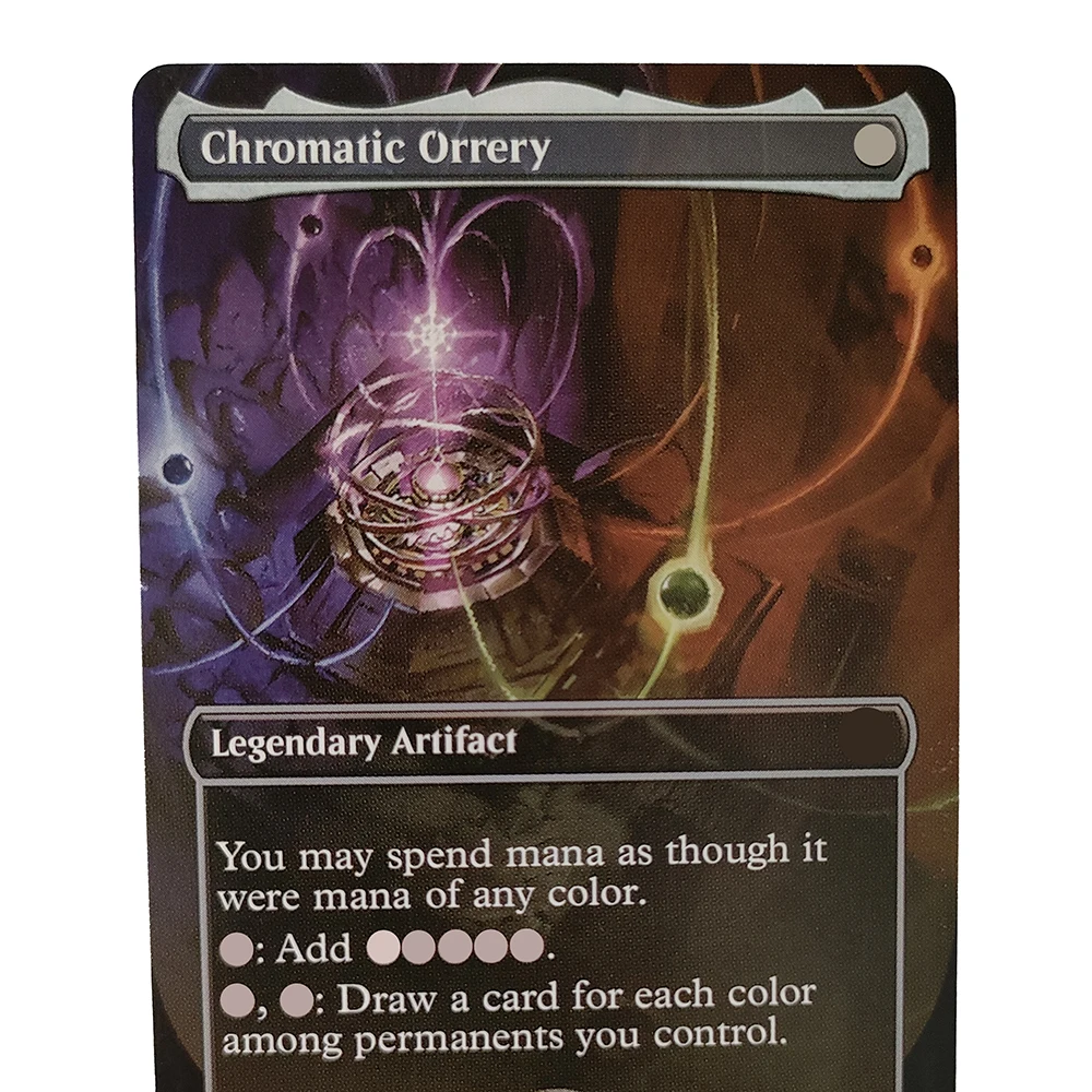 Custom Magical Proxy High Quality NON FOIL Cards Drannith Magistrate Chromatic Orrery  Demonic Tutor The Ozolith Cyclonic Rift