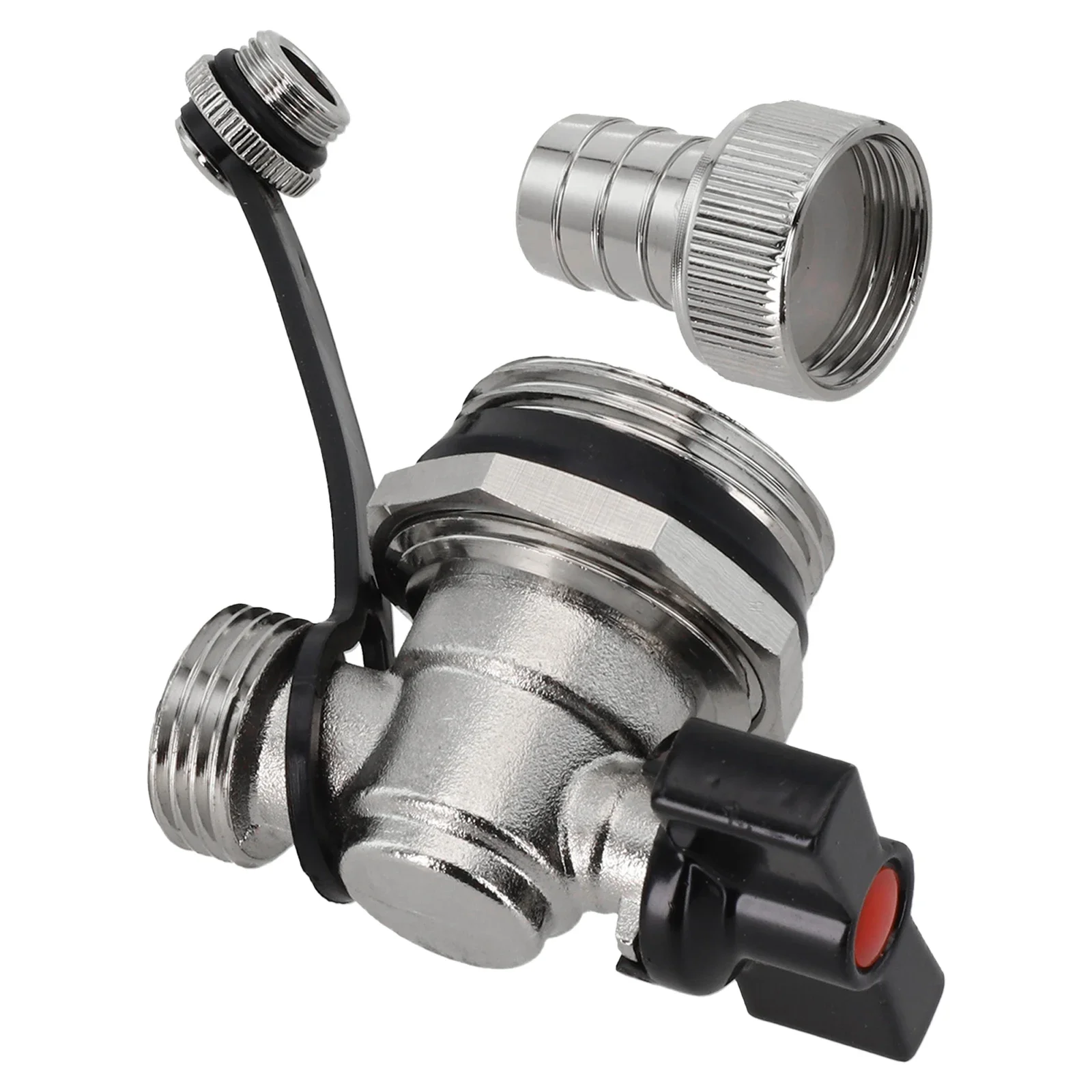 

For Drainage Systems G1 DN25 Brass Heating Valve Leak-proof Valve Residential And Commercial Use Solid Brass Material