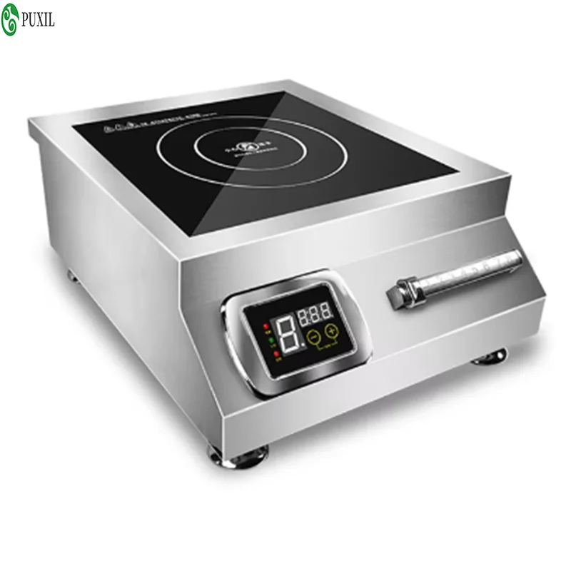 Commercial Induction Cooker 6000W Concave High Power Restaurant Canteen Dining Floor Energy saving New Model