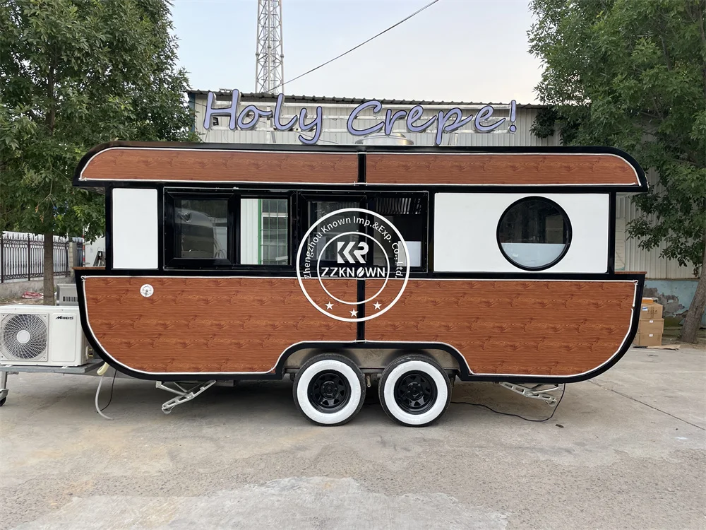 Reboque De Fast Food, Caminhão De Cachorro Quente, Pizza, Sorvete, Quiosque, Totalmente Equipamentos De Cozinha, Van para Venda