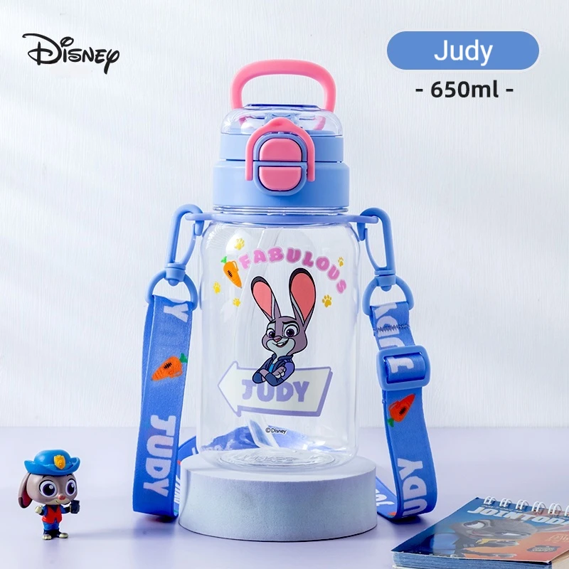 كوب ديزني المعزول للأطفال من الفولاذ المقاوم للصدأ 316، كوب طلابي عصري بفتحتين للشرب، غطاء واحد، كوب ماء مزدوج الاستخدام، ترمس