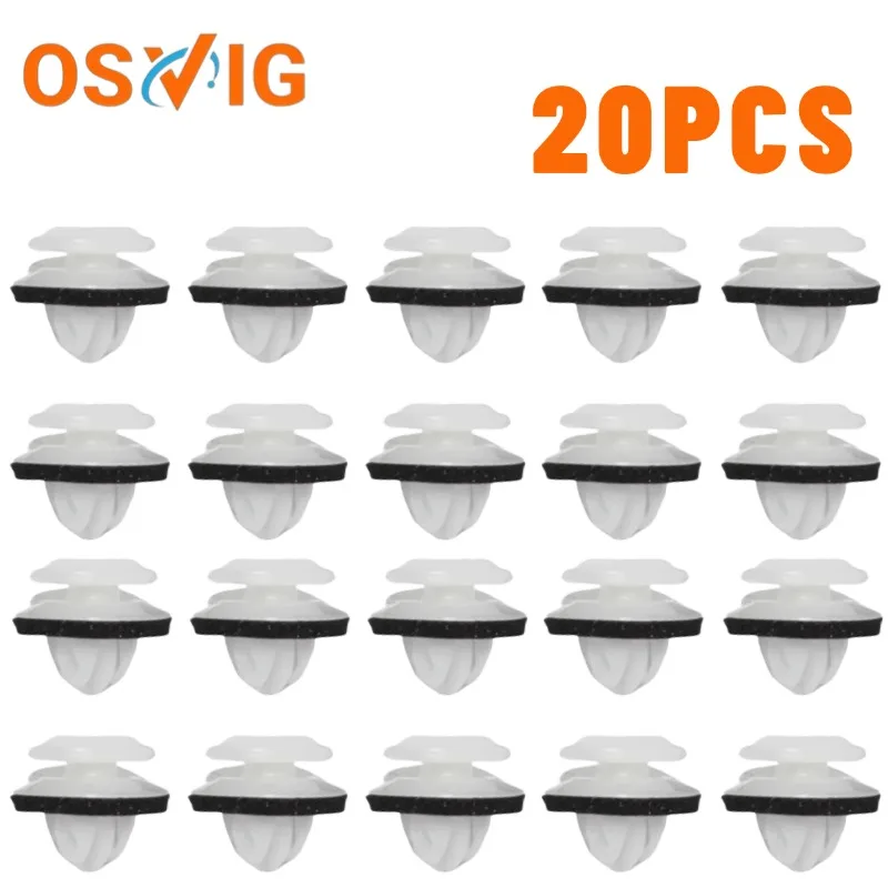 20 قطعة OE # 90467-08225 عجلة الحاجز مضيئة صب كليب لتويوتا كورولا هايلاندر RAV4 يناسب لكزس UX200 UX250h RX350 IS350