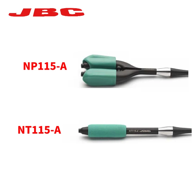 Oryginalny uchwyt lutowniczy JBC NT115-A NP115-A, precyzyjne narzędzia do napraw, do stacji lutowniczych JBC serii C115 z końcówkami NE/NASE.