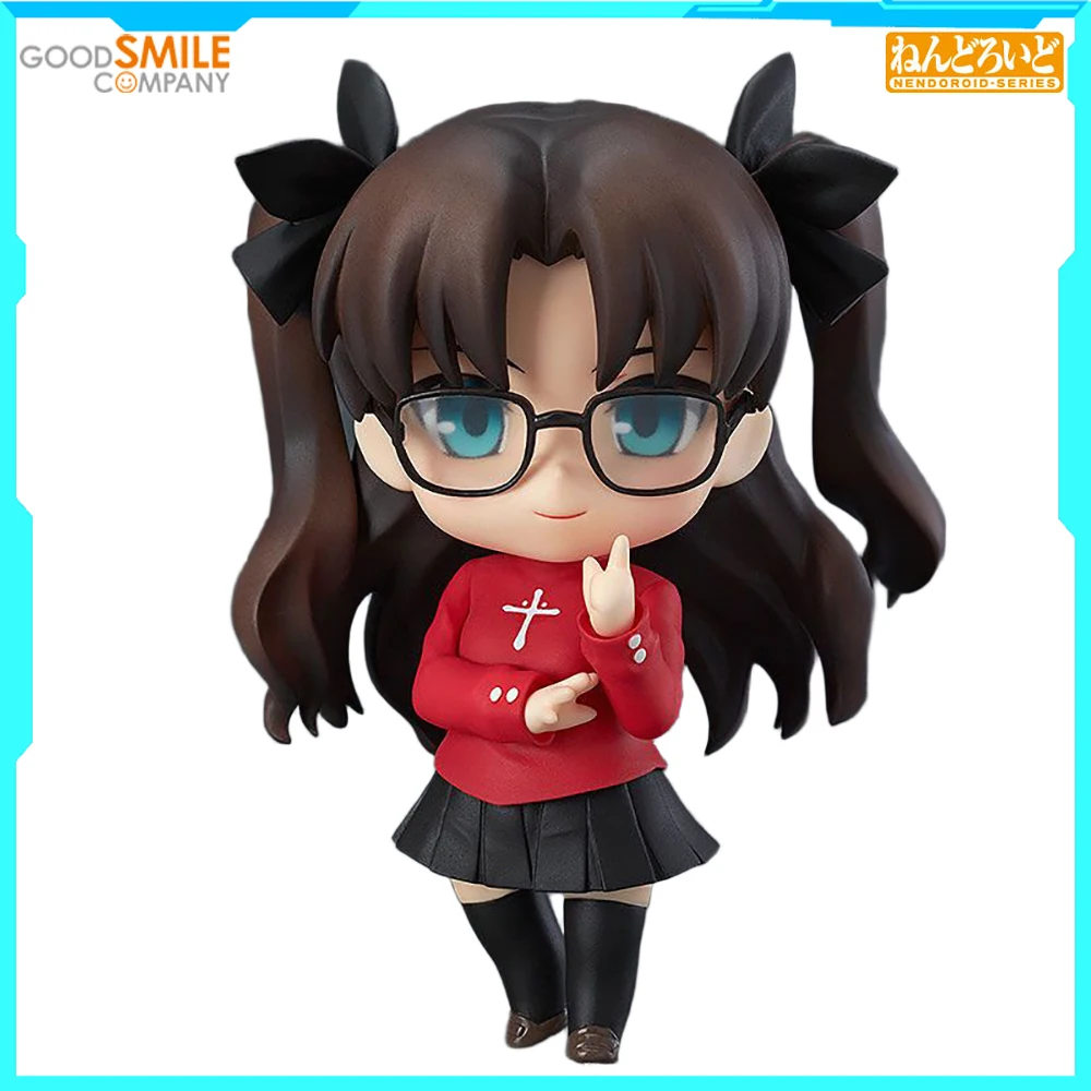 100-original-good-smile-company-nendoroid-figurine-de-dessin-anime-fate-stay-night-tohsaka-rin-kit-de-garage-cadeau-d'anniversaire-409