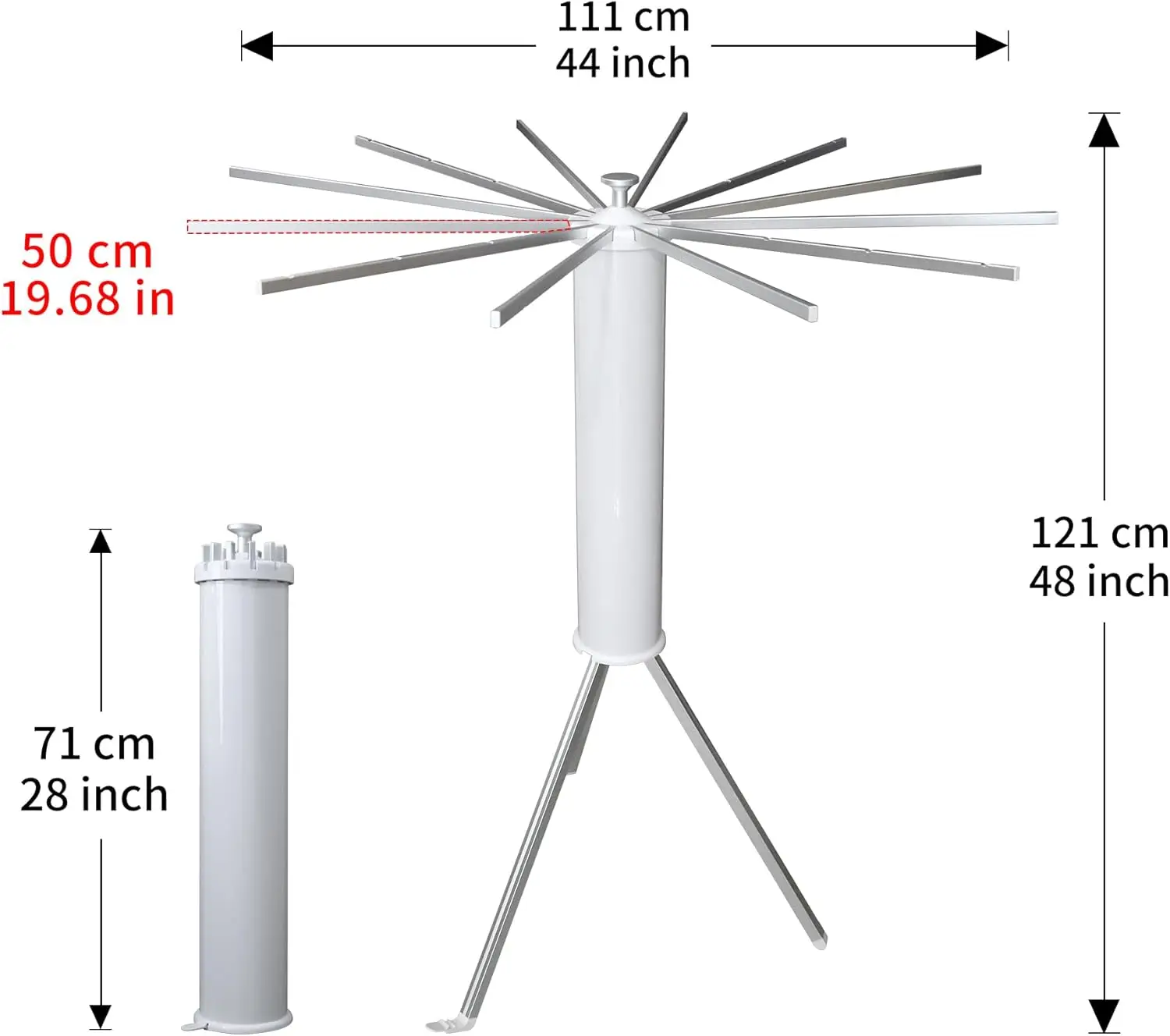 Clothes Drying Rack Tripod,Laundry Hanger Dryer Rack,Portable Drying Rack,Foldable Drying Rack-Drying Rack Clothing Laundry