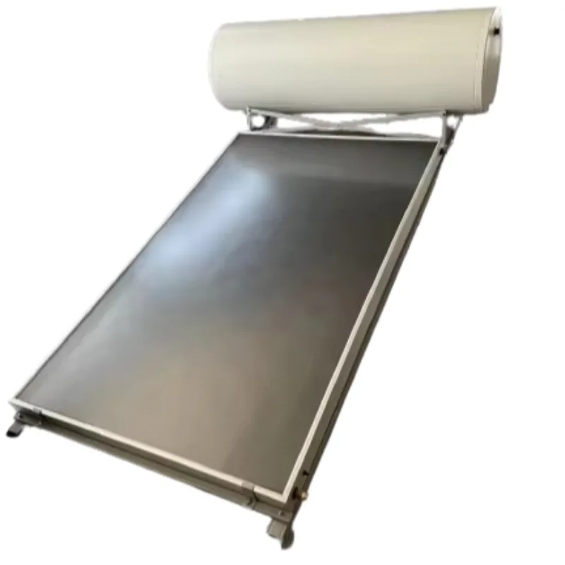 

【Hot】150L Home Use Pressure White Color Rooftop Flat Plat Solar Collector Solar Hot Water Heater