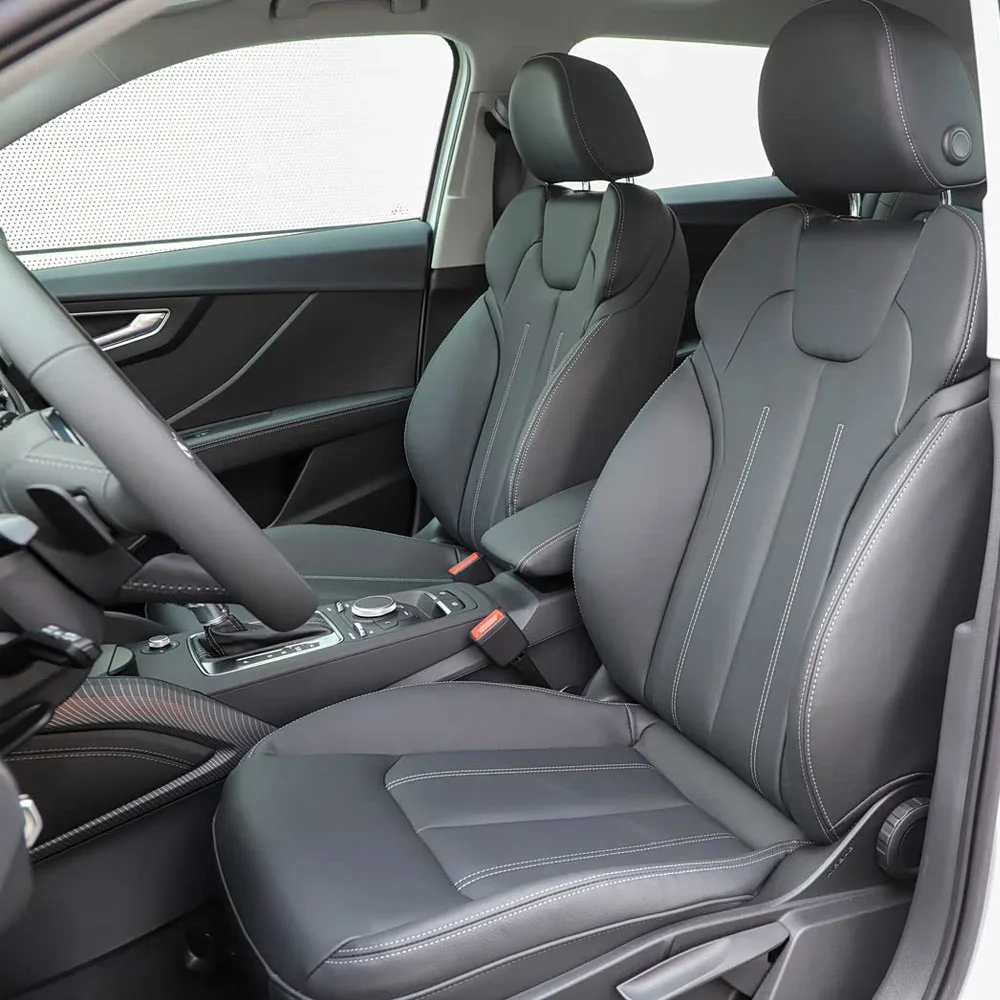

Nappa Leather For Audi Q2 2016 2017 2018 2019 2020 2021 2022 2023 Custom Car Seat Covers Set Interior Protector Accessories